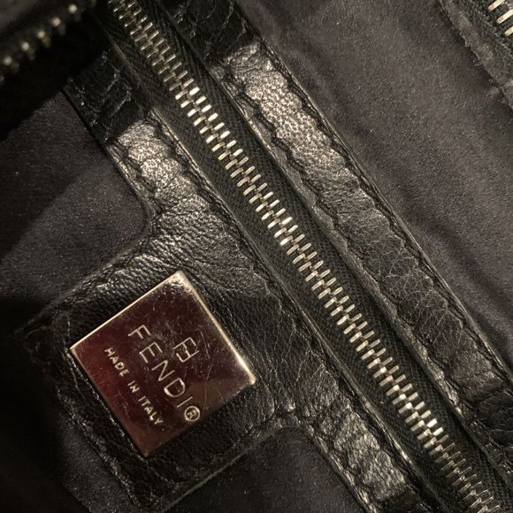 Fendi Woman’s Fabric Calf Leather Dreso Bag - Picture 8 of 9